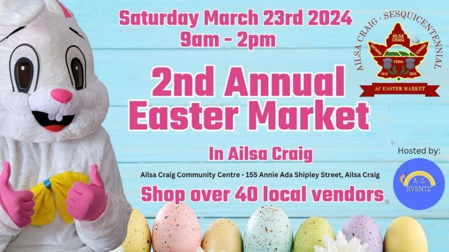 2nd Annual Easter Market in Ailsa Craig