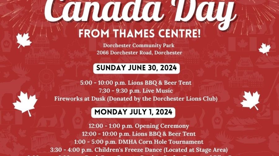 Canada Day event at Thames Centre