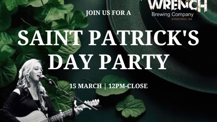 Saint Patricks Day Rusty Wrench