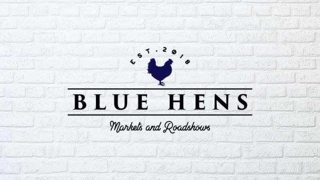 Blue Hens Market Logo