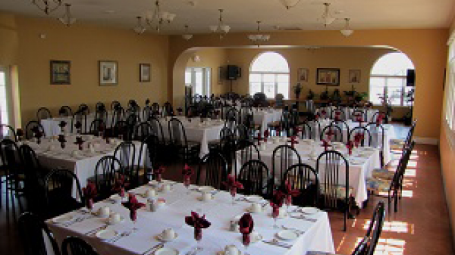 Amy's Banquet Hall interior 