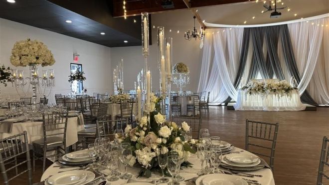 Elaborate venue set up 