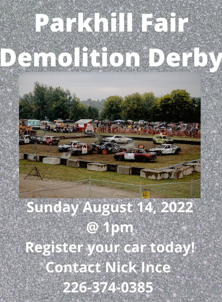 Parkhill Fair Demolition Derby Visit Middlesex