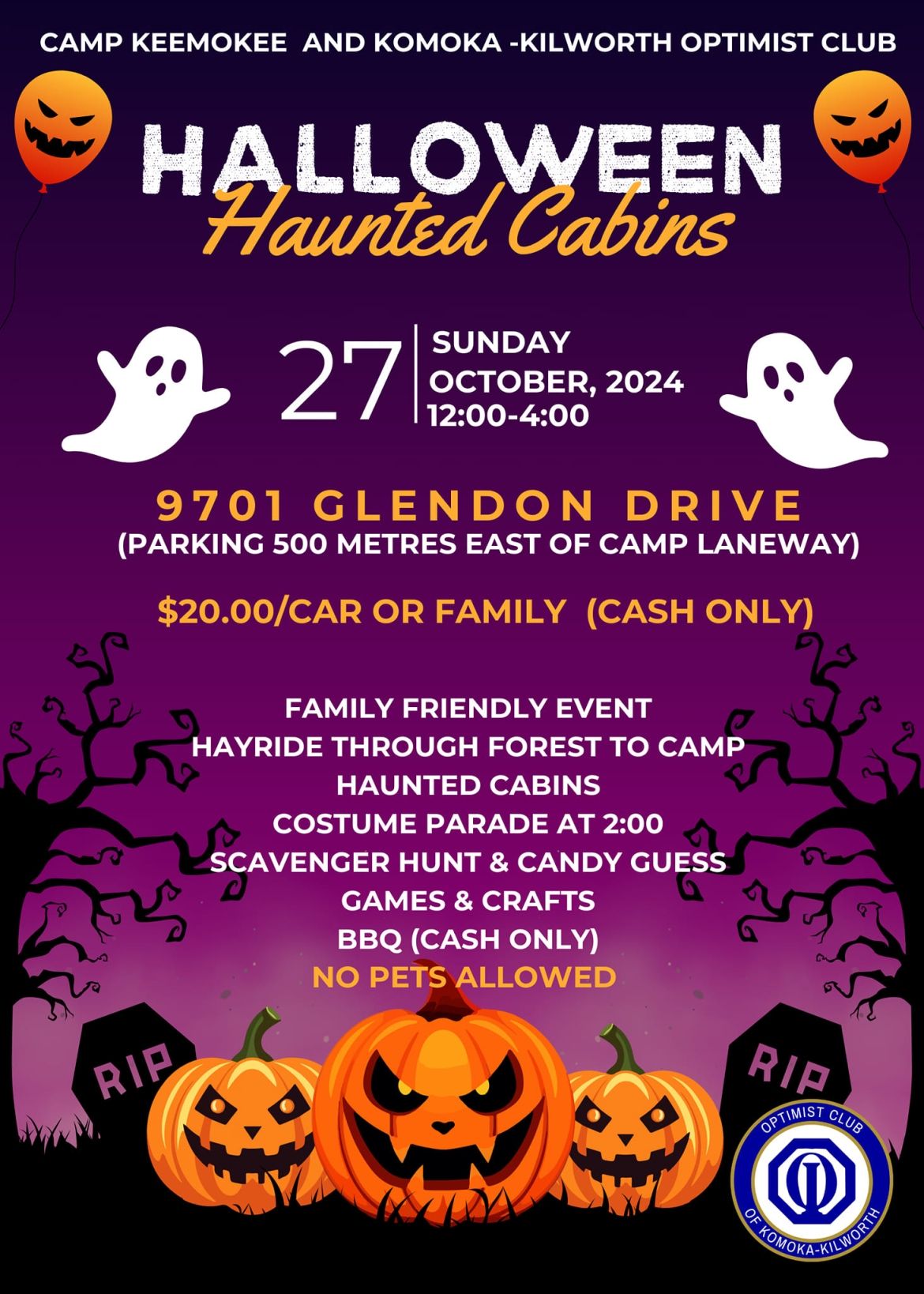 haunted Cabins Poster