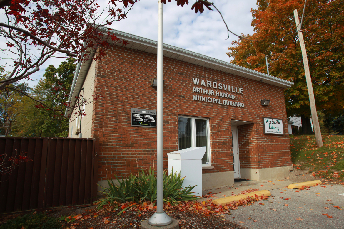 Wardsville Public Library exterior 