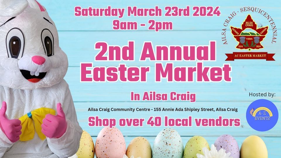 2nd Annual Easter Market in Ailsa Craig