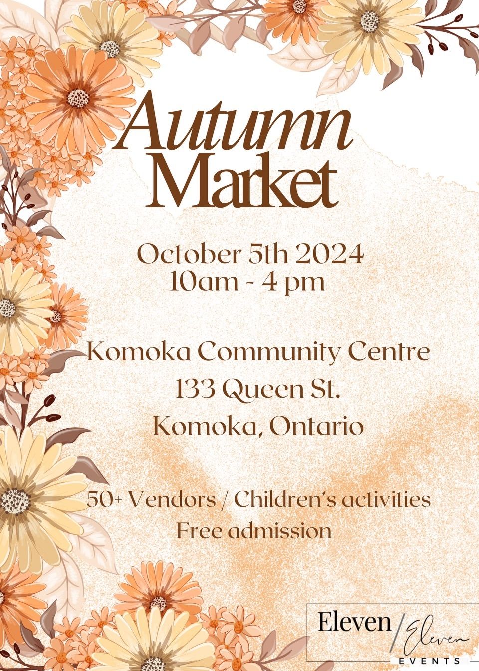 Autumn Market Poster