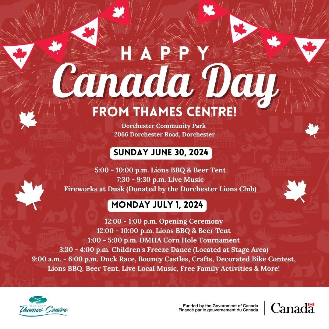 Canada Day event at Thames Centre