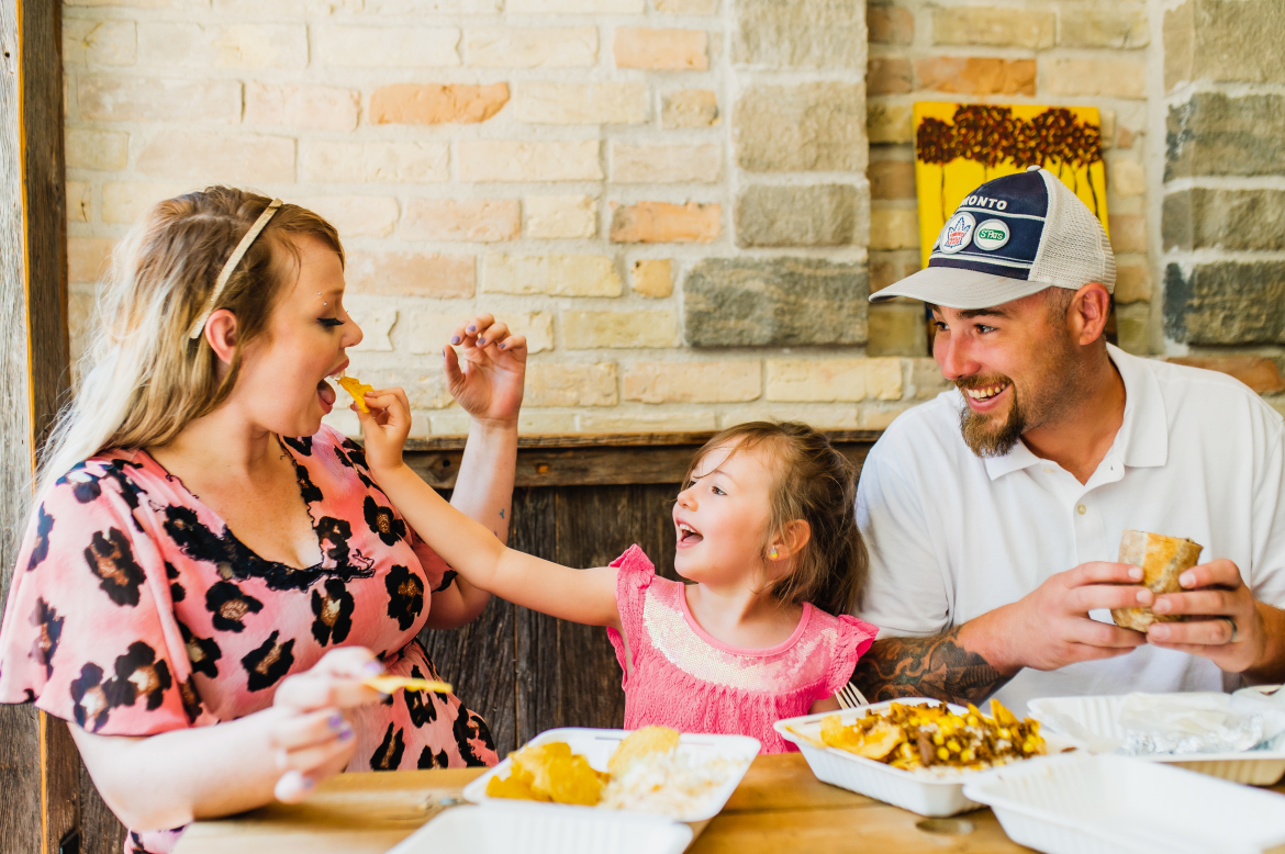 pammas family at back alley burrito 