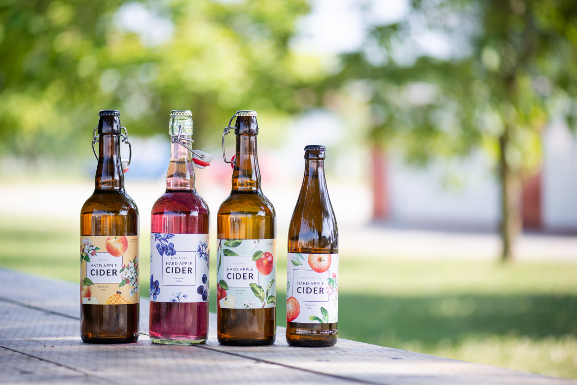 cider bottles