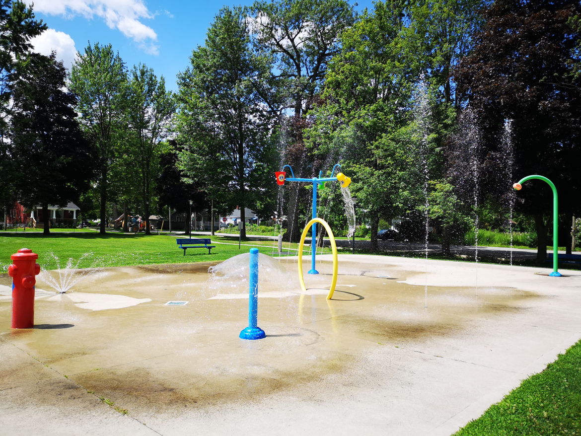 Mount Brydges Lions Community Splash Pad Visit Middlesex