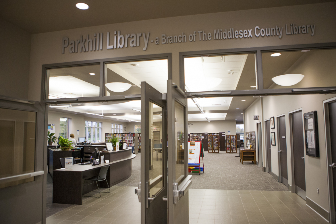 Parkhill Public Library interior 