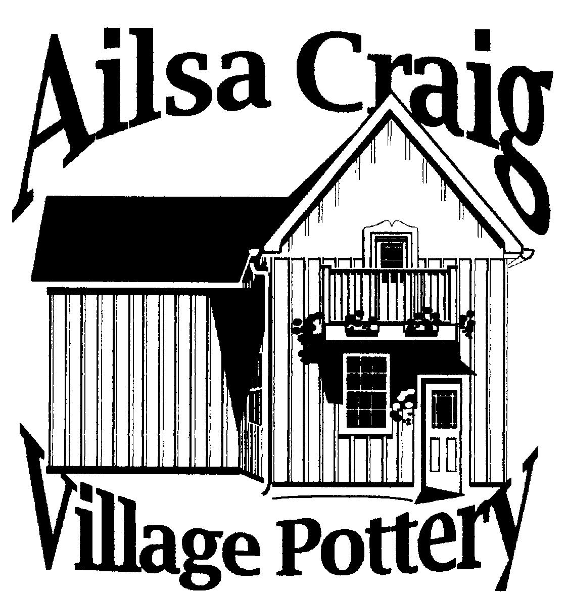 ailsa criag village pottery 