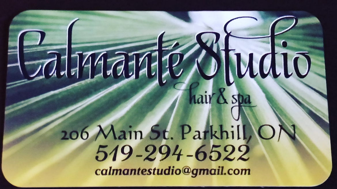 calmante studio logo/sign