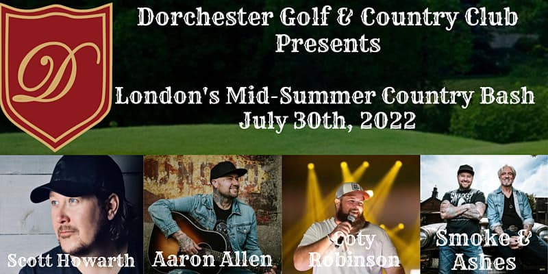 mid summer country bash poster 