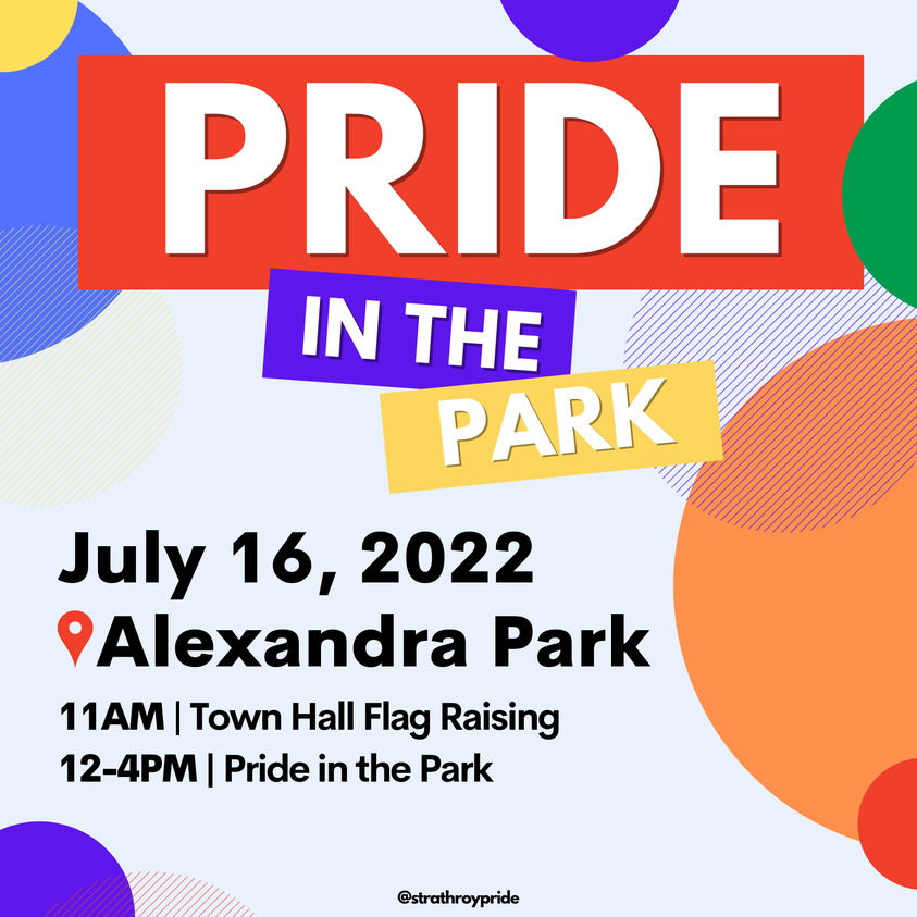 pride in the park poster