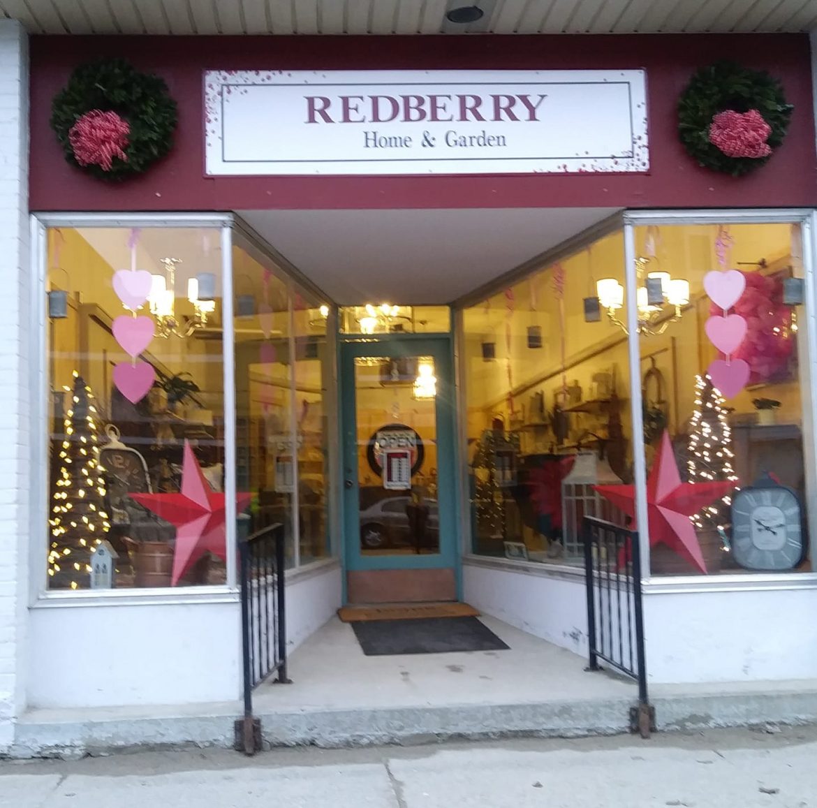redberry home and garden storefront 